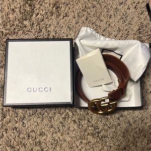 Gucci Belt 95 Brown